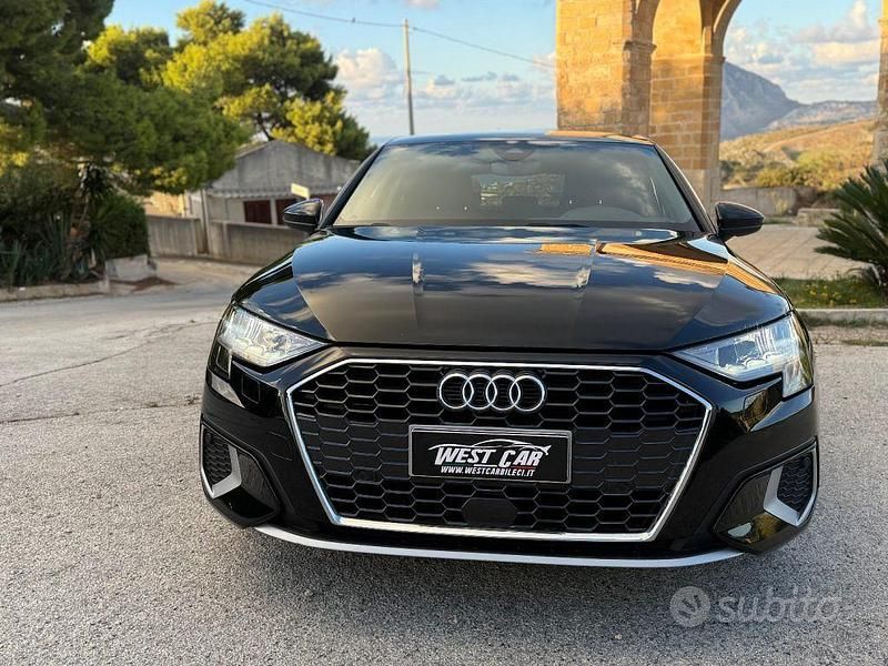 Usata Audi A3 Advanced 116 CV (85 kW) 2022 Nero Berlina