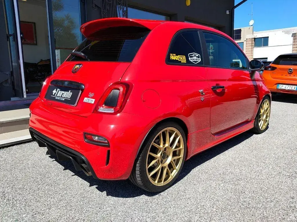 Usata Abarth 595 Pista 160 CV (117 kW) 2019 Rosso Utilitaria