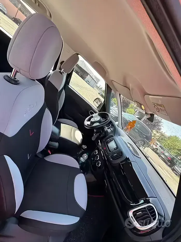 Usata Fiat 500L Pop Star 95 CV (69 kW) 2017 Nero Monovolume