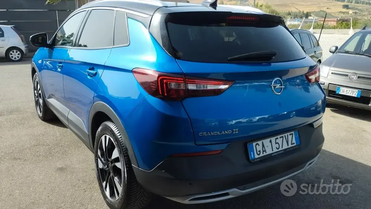Usata Opel Grandland X Ultimate 131 CV (96 kW) 2020 Blu SUV