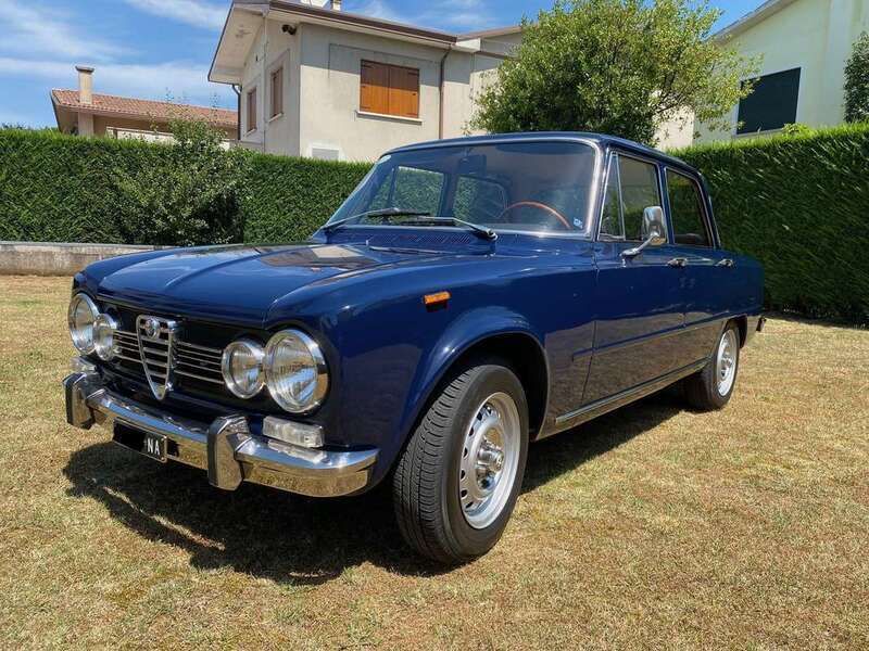 Blu/azzurro Usata 1972 Alfa Romeo Giulia Super Tre volumi | 23.000 € - Immagine 1/4