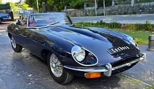 Usata Jaguar E-Type 245 CV (180 kW) 1969 Blu Cabrio