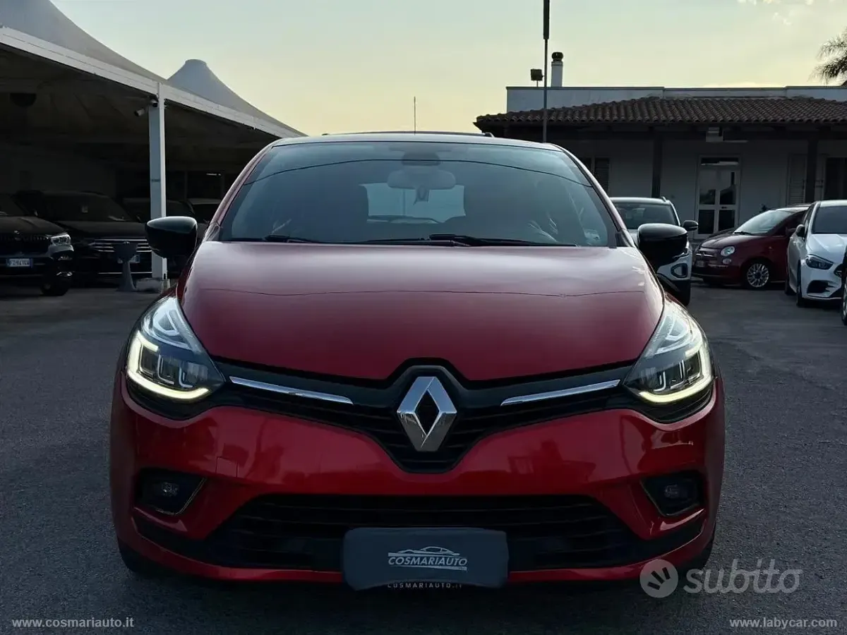 Usata Renault Clio IV 90 CV (66 kW) 2018 Rosso Berlina