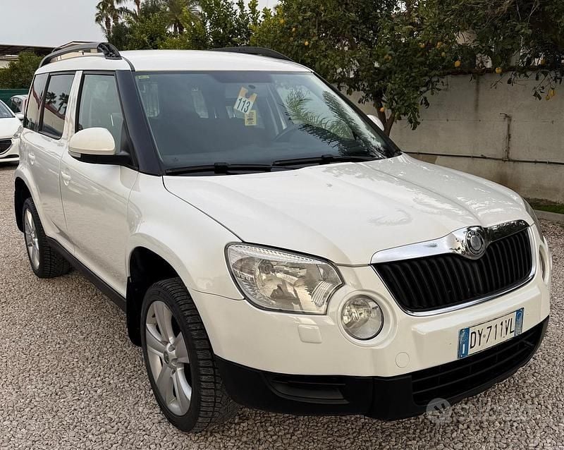 Usata Skoda Yeti 140 CV (102 kW) 2009 Bianco SUV