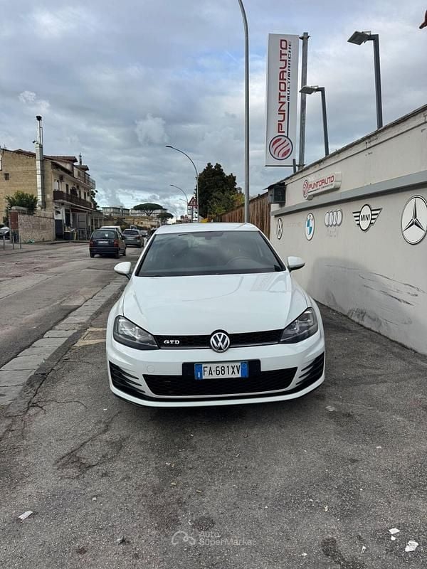 Bianco Usata 2015 VW Golf GTD Tre volumi | 10.900 € (Super prezzo) - Immagine 1/4