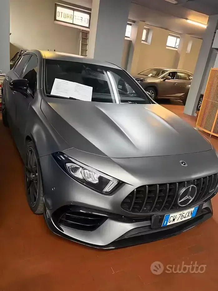 Usata Mercedes A45 AMG AMG 421 CV (309 kW) 2021 Grigio Berlina
