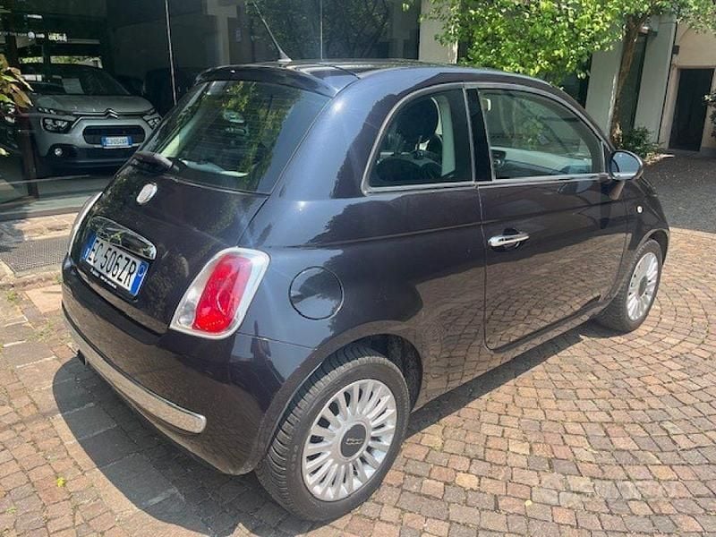Usata Fiat 500 Lounge 69 CV (50 kW) 2010 Nero Utilitaria