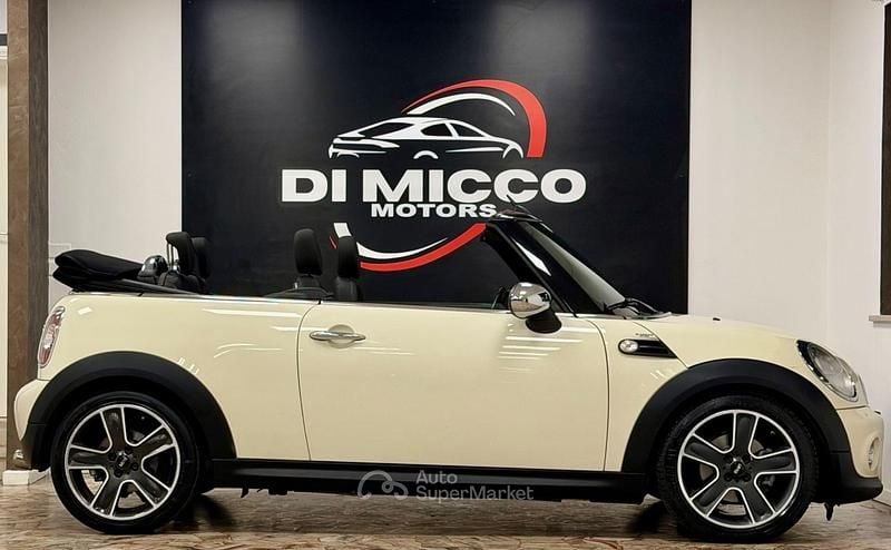 Usata Mini Cooper D Cabriolet 111 CV (81 kW) 2014 Beige Cabrio