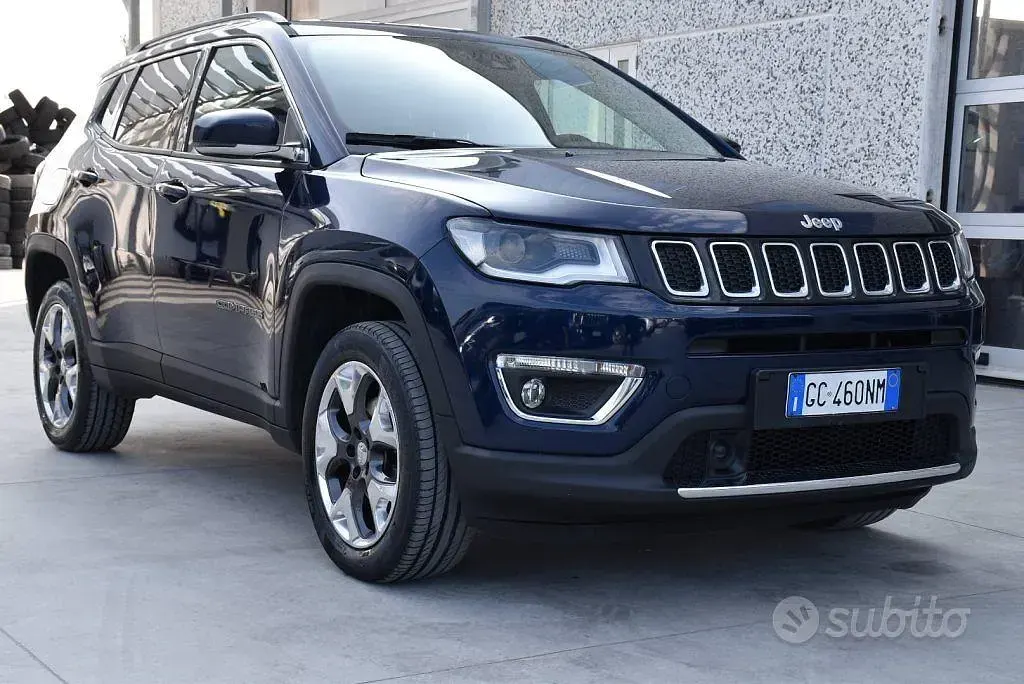 Usata Jeep Compass Limited 140 CV (102 kW) 2020 Blu SUV