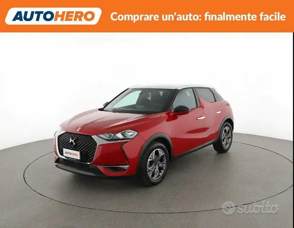 Usata DS Automobiles DS3 Crossback 101 CV (74 kW) 2019 Rosso SUV