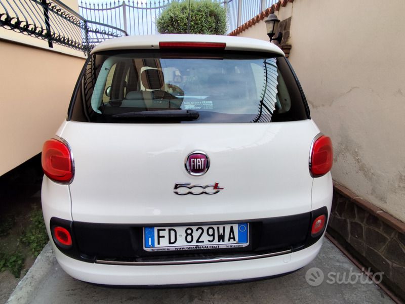 Usata Fiat 500L 105 CV (77 kW) 2015 Bianco Monovolume