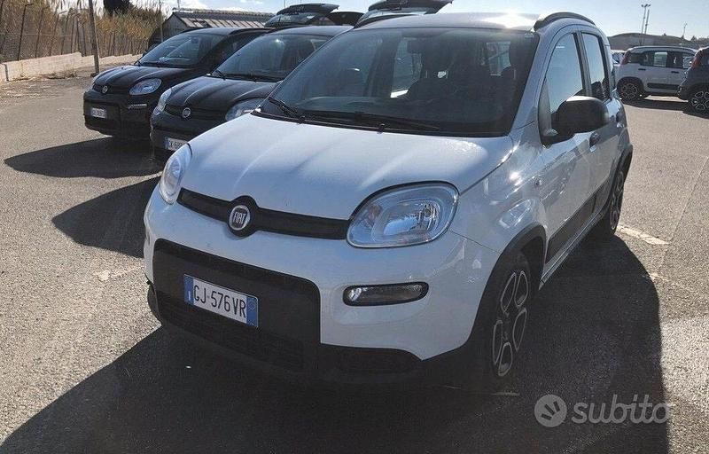 Bianco Usata 2022 Fiat Panda City Life Due volumi | 10.900 € (Buon prezzo) - Immagine 1/4
