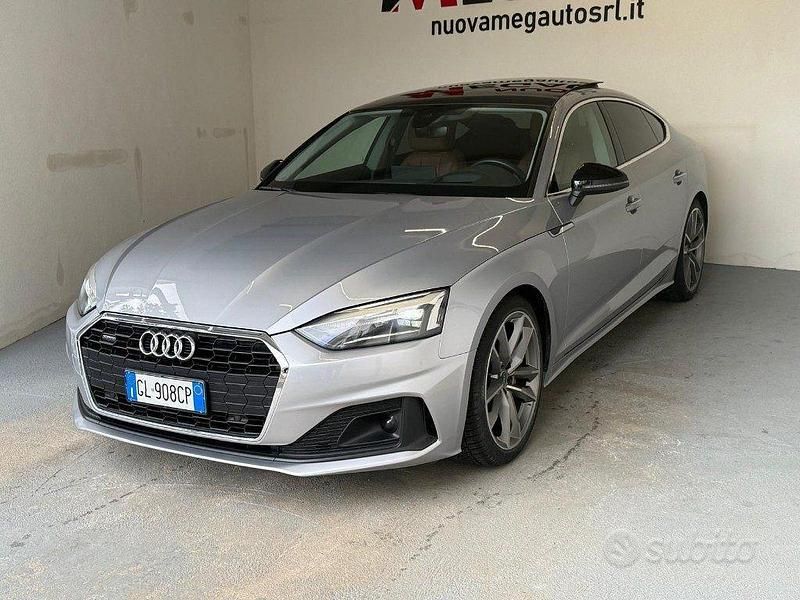 Occasion Audi A5 Advanced 204 ch (150 kW) 2022 Gris Coupé