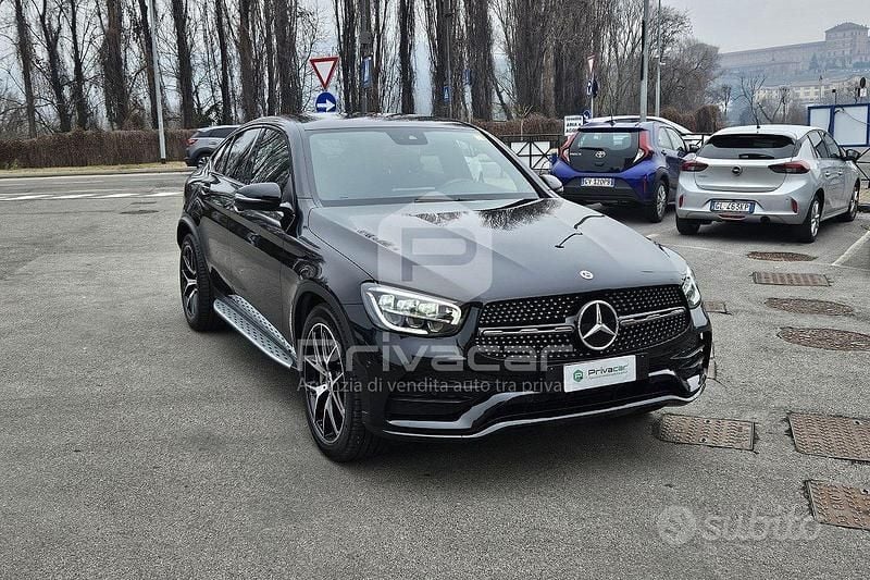 Usata Mercedes GLC300e AMG line 204 CV (150 kW) 2024 Nero Coupé