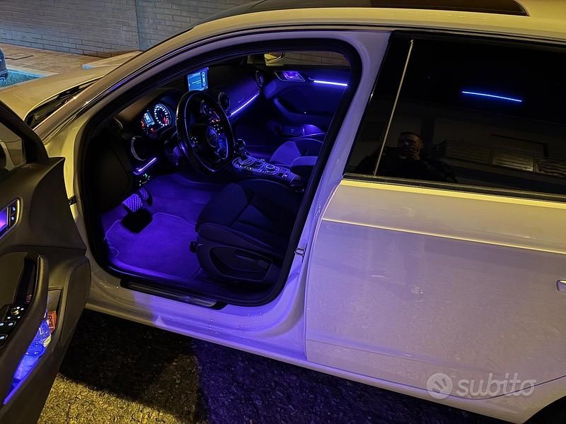 Usata Audi A3 150 CV (110 kW) 2017 Bianco Berlina