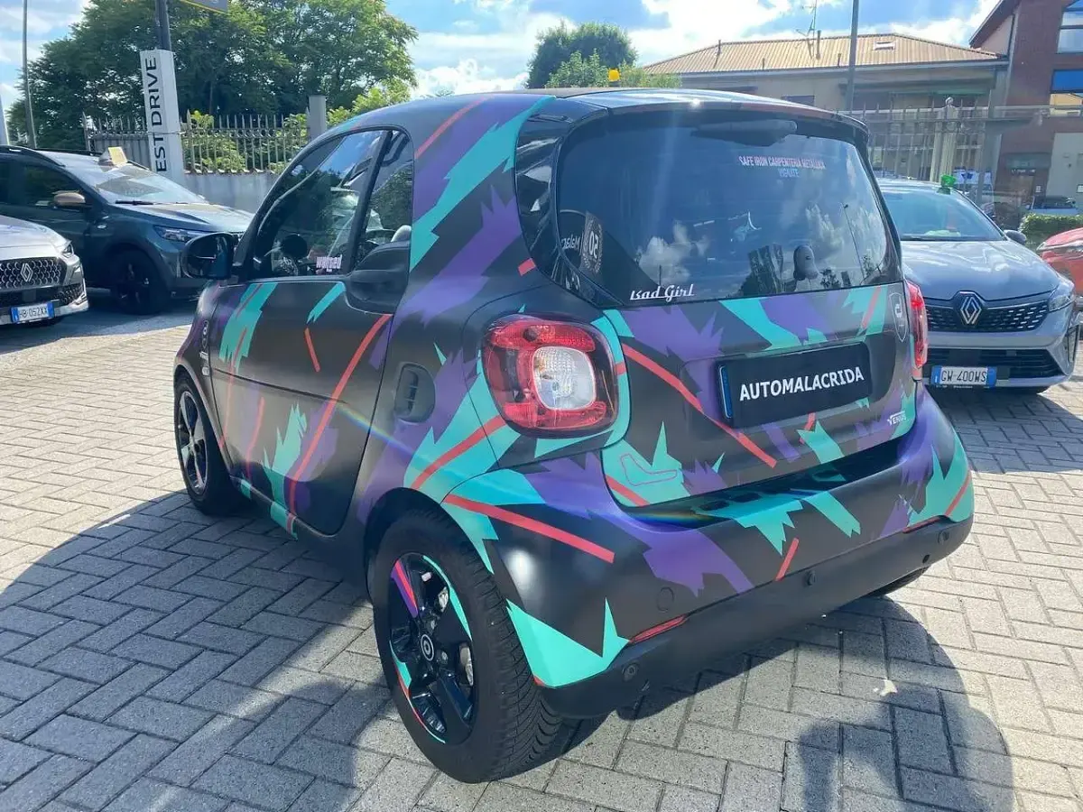 Usata Smart ForTwo Coupé Passion 41 kW (56 CV) 2022 Wrapping protettivo + estetico Utilitaria