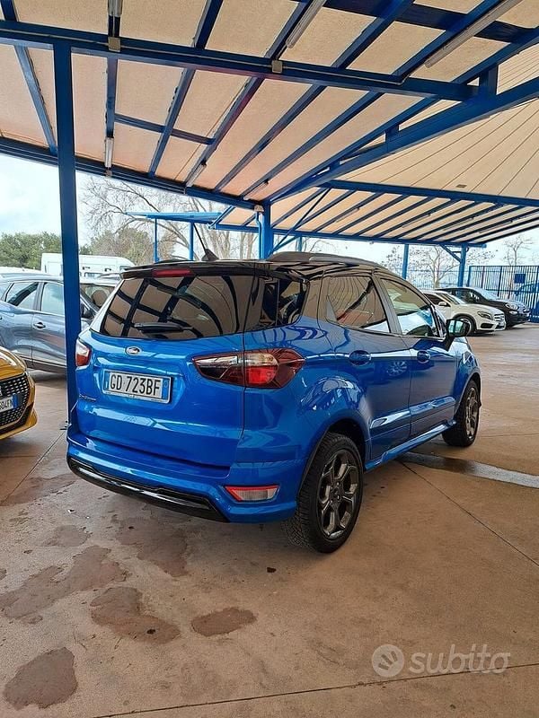 Usata Ford Ecosport ST-Line 95 CV (69 kW) 2020 Blu SUV