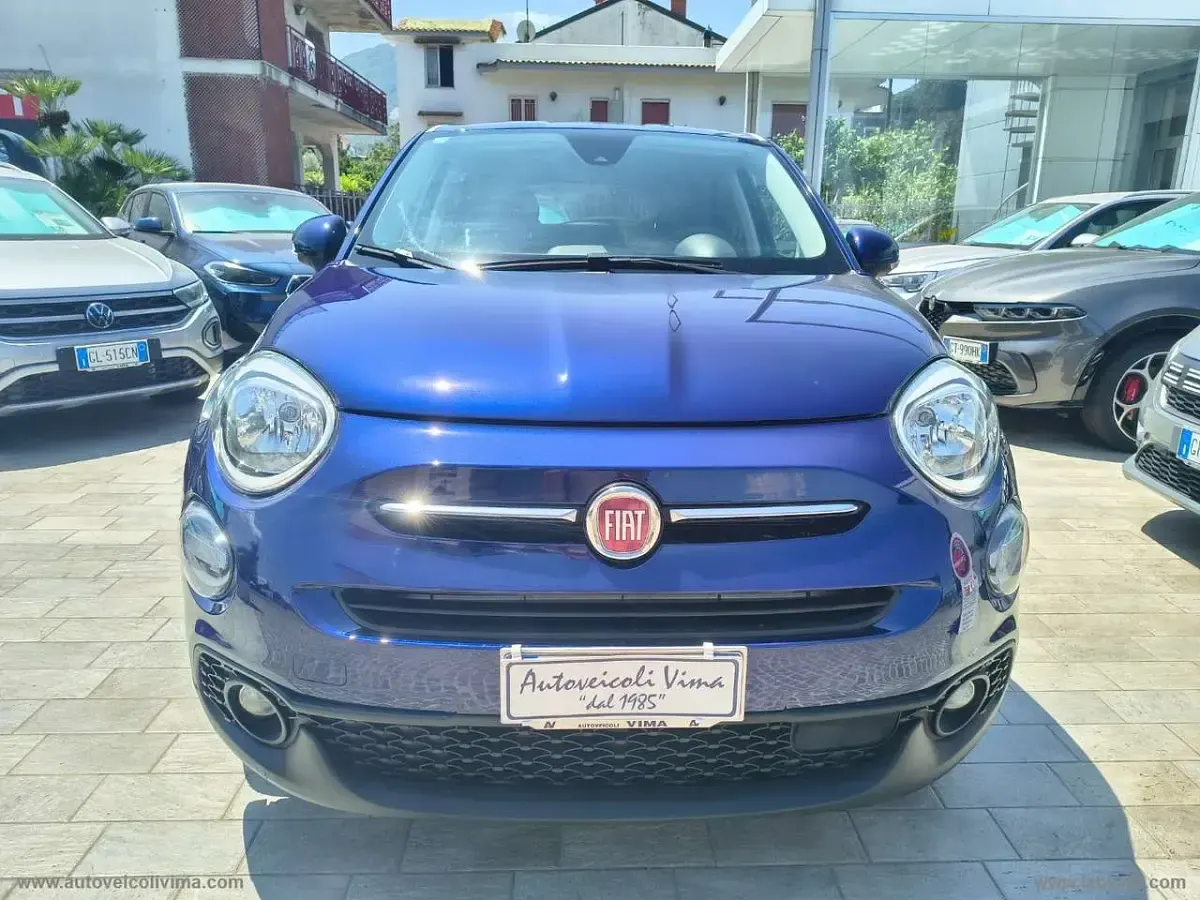 Usata Fiat 500X Connect 95 CV (69 kW) 2022 Blu/azzurro SUV
