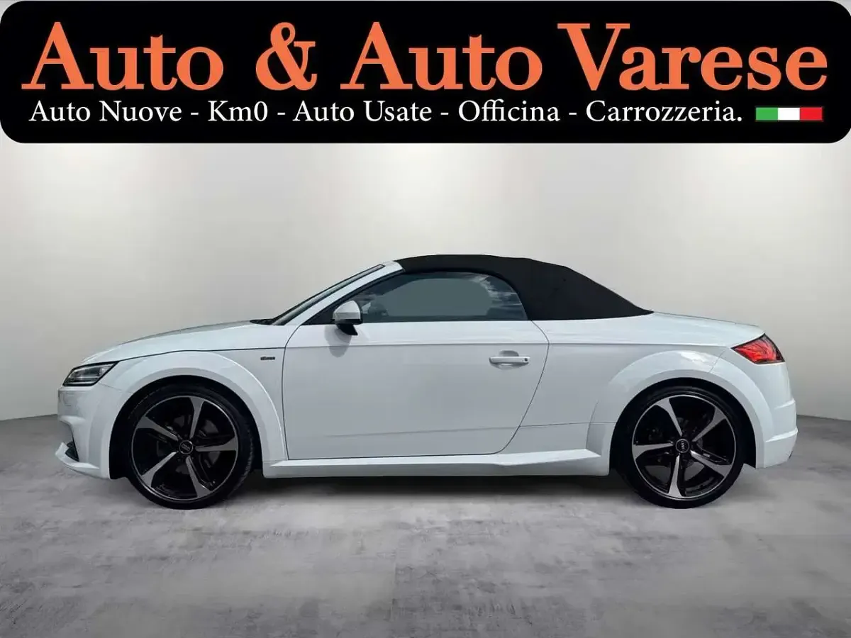 Usata Audi TT S-Line 179 CV (131 kW) 2018 Bianco Coupé