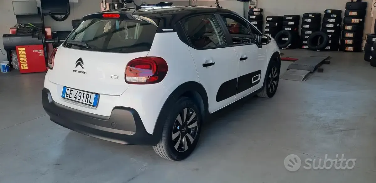 Usata Citroën C3 Shine 110 CV (80 kW) 2021 Bianco Utilitaria