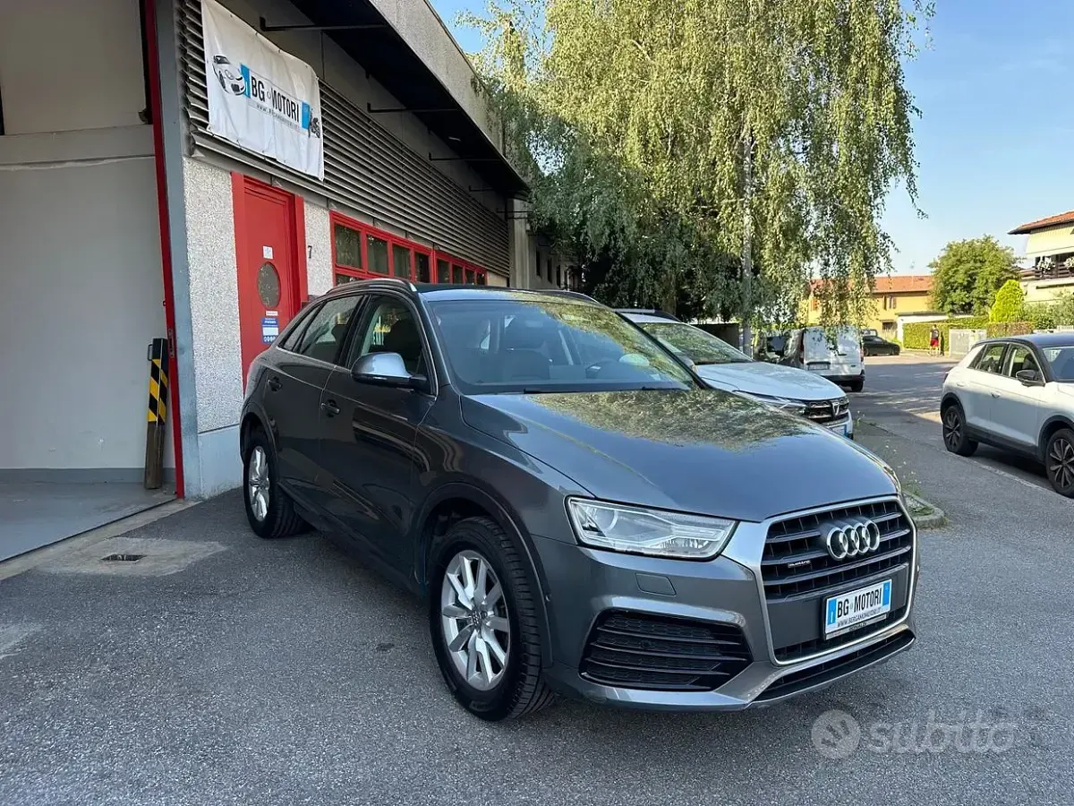 Usata Audi Q3 Comfort 150 CV (110 kW) 2017 Grigio SUV