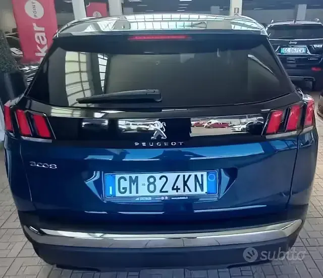 Usata Peugeot 3008 Active 131 CV (96 kW) 2023 Blu SUV