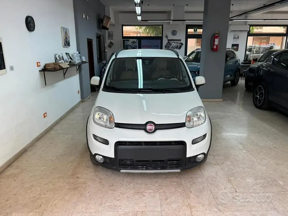 Usata Fiat Panda 4x4 S 95 CV (69 kW) 2016 Bianco Utilitaria