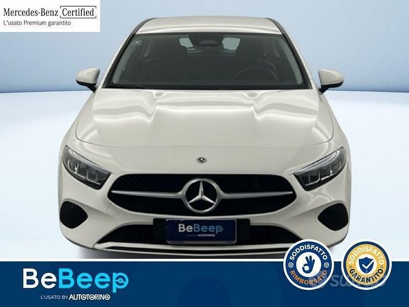 Usata Mercedes A180 Advanced 116 CV (85 kW) 2025 Bianco pastello Berlina