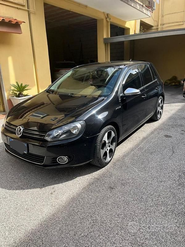 Usata VW Golf VI 140 CV (102 kW) 2009 Nero Utilitaria