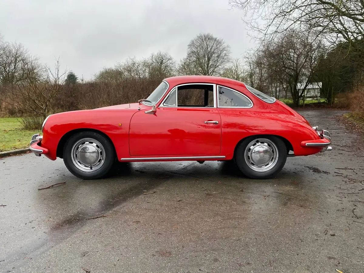 Usata Porsche 356 C 75 CV (55 kW) 1965 Rosso Coupé