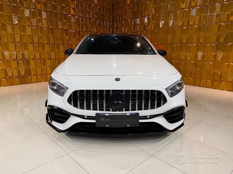 Usata Mercedes A180 AMG 136 CV (100 kW) 2019 Bianco Berlina