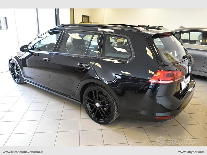 Usata VW Golf VII GTD 184 CV (135 kW) 2015 Nero Station wagon