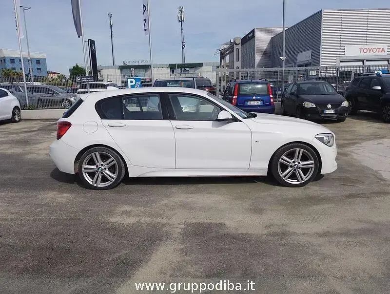 Usata BMW 114 Efficient Dynamics 115 CV (84 kW) 2014 Bianco Utilitaria