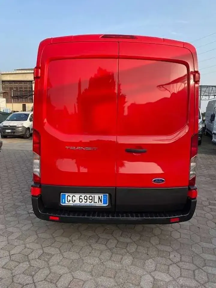 Usata Ford Transit Trend 105 CV (77 kW) 2022 Rosso Furgone