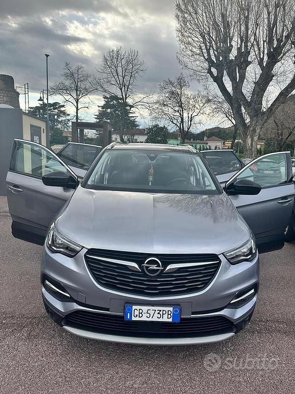 Usata Opel Grandland X 130 CV (95 kW) 2020 Grigio SUV