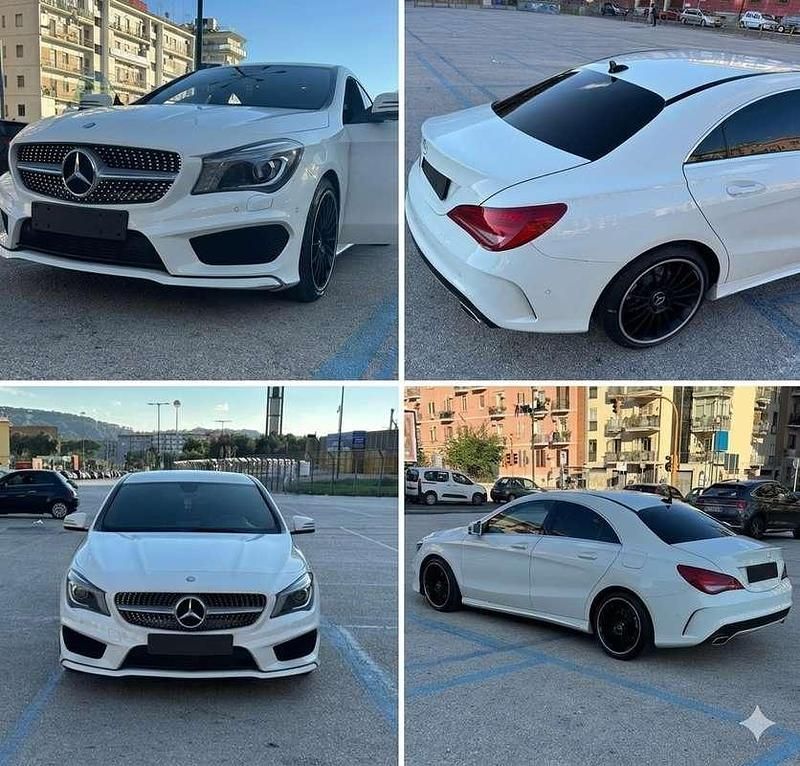 Usata Mercedes CLA200 Premium 136 CV (100 kW) 2014 Bianco Berlina