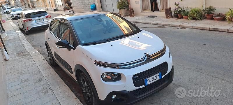 Usata Citroën C3 Shine 82 CV (60 kW) 2016 Bianco Utilitaria