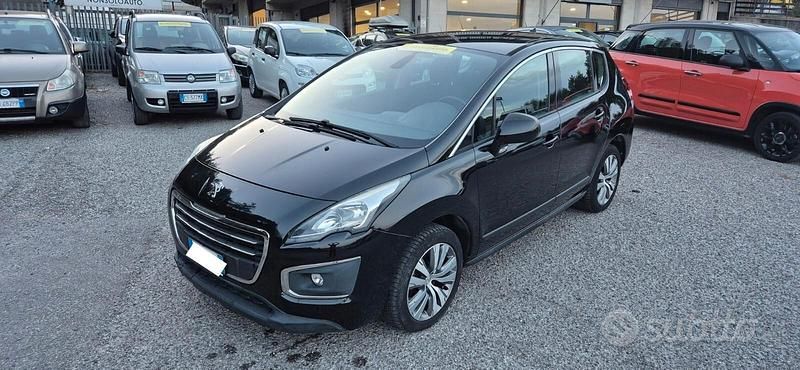 Nero Usata 2016 Peugeot 3008 SUV | 10.950 € (Super prezzo) - Immagine 1/4