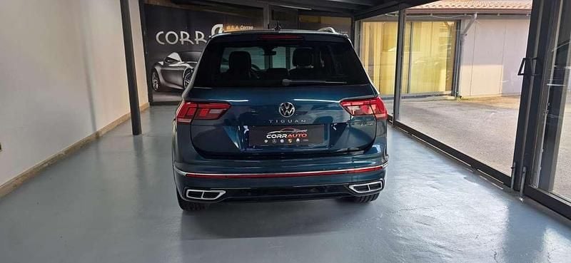 Usata VW Tiguan R-line 150 CV (110 kW) 2021 Blu/azzurro SUV