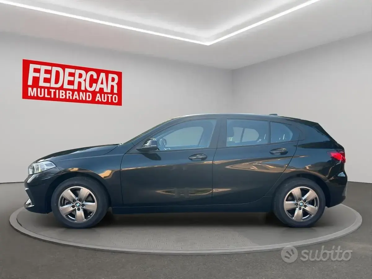 Usata BMW 116 Advantage 116 CV (85 kW) 2021 Nero Utilitaria