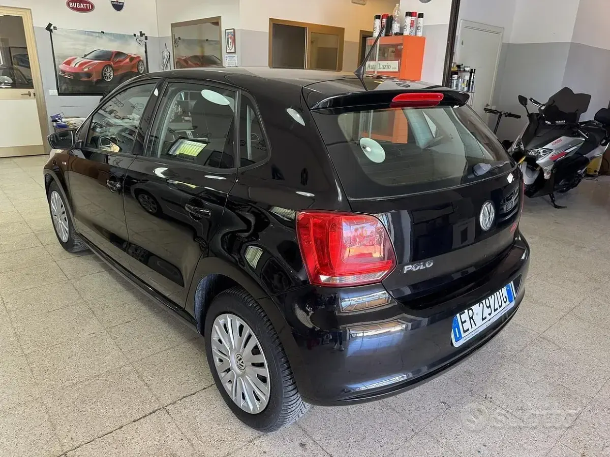 Usata VW Polo 69 CV (50 kW) 2013 Nero Utilitaria