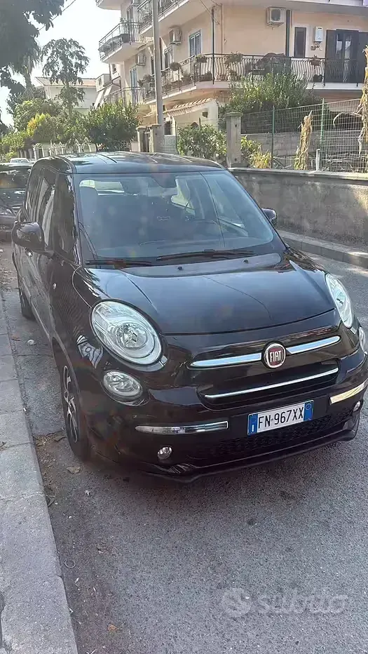 Usata Fiat 500L 95 CV (69 kW) 2018 Nero Monovolume