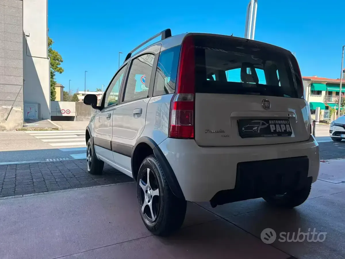Usata Fiat Panda 4x4 69 CV (50 kW) 2011 Bianco Utilitaria