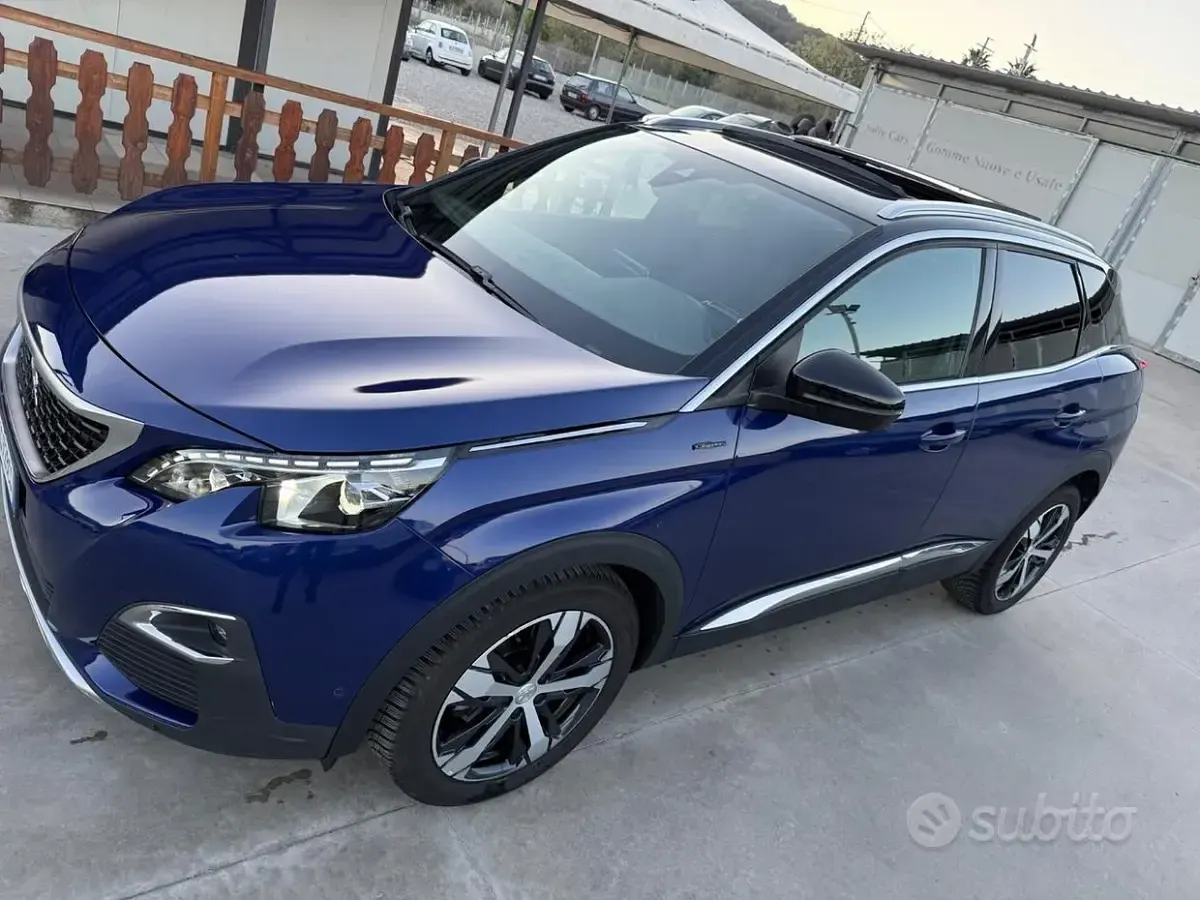 Usata Peugeot 3008 GT-line 120 CV (88 kW) 2016 Bluazzurro Station wagon