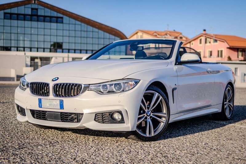Usata BMW 420 M Sport 184 CV (135 kW) 2014 Bianco Cabrio