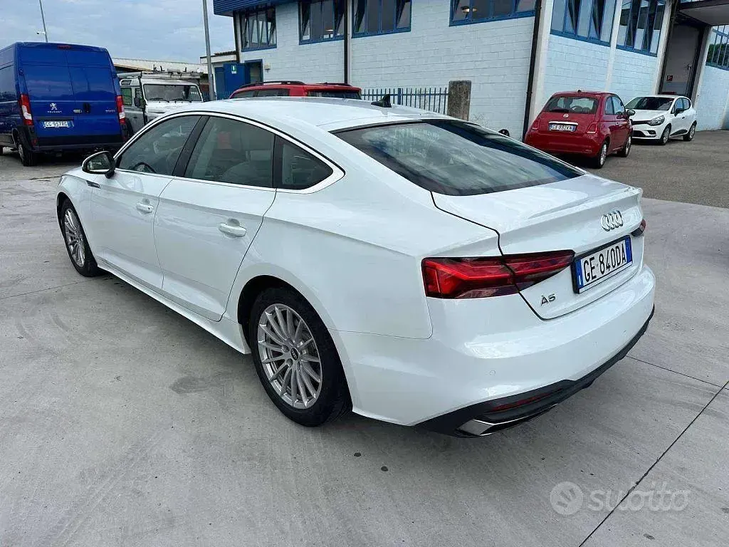 Usata Audi A5 Sportback Business 204 CV (150 kW) 2021 Bianco Utilitaria