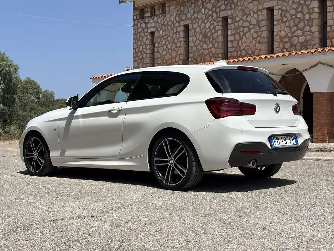 Usata BMW 118 M Sport 150 CV (110 kW) 2017 Bianco Berlina