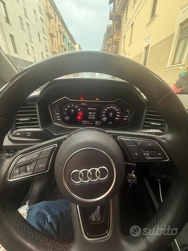 Usata Audi A1 Sportback Advanced Plus 95 CV (69 kW) 2020 Nero Utilitaria