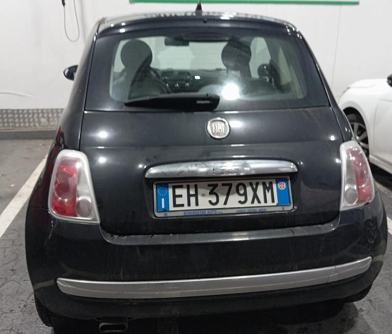 Usata Fiat 500 Lounge 95 CV (69 kW) 2011 Nero Berlina