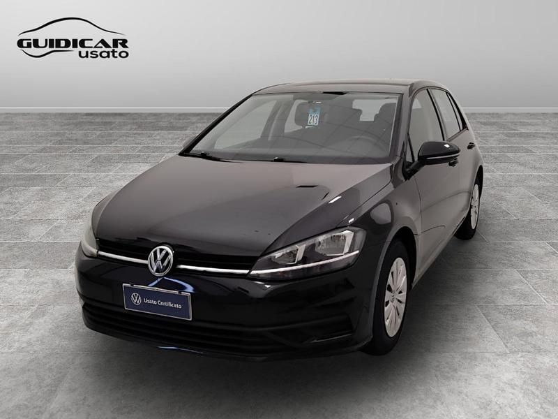 Usata VW Golf VII Trendline 90 CV (66 kW) 2017 Nero Utilitaria